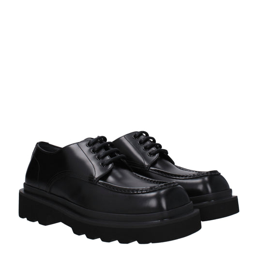 Dolce&Gabbana Men's Lace up and Monkstrap Leather