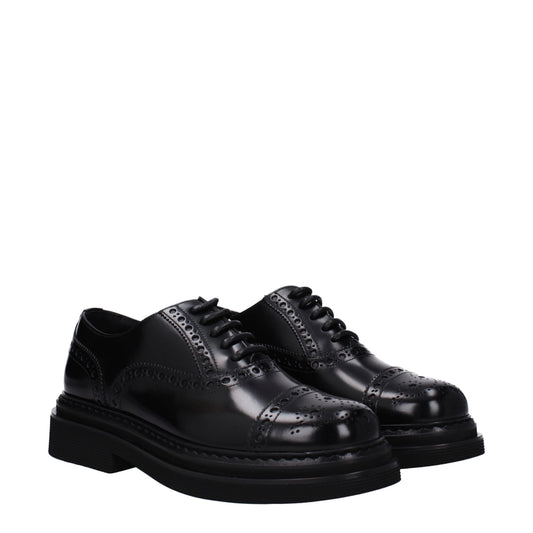 Dolce&Gabbana Men's Lace up and Monkstrap Leather