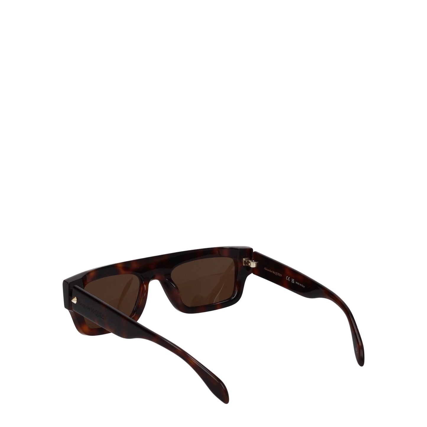 Alexander McQueen Sunglasses Women Acetate Brown/Leopard