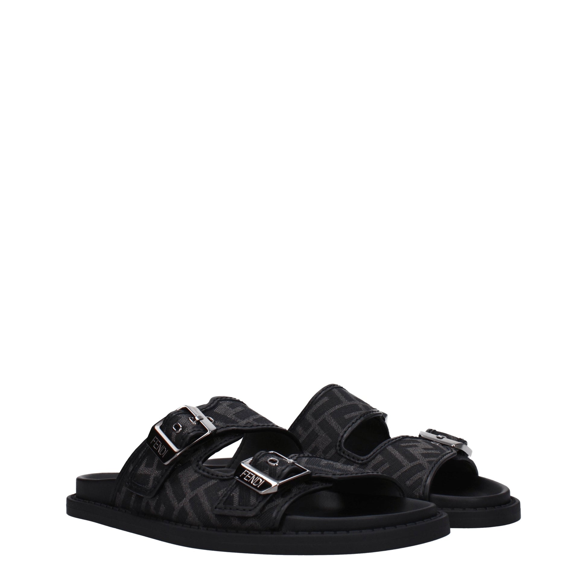 Fendi Men's Slippers and Clogs Fabric