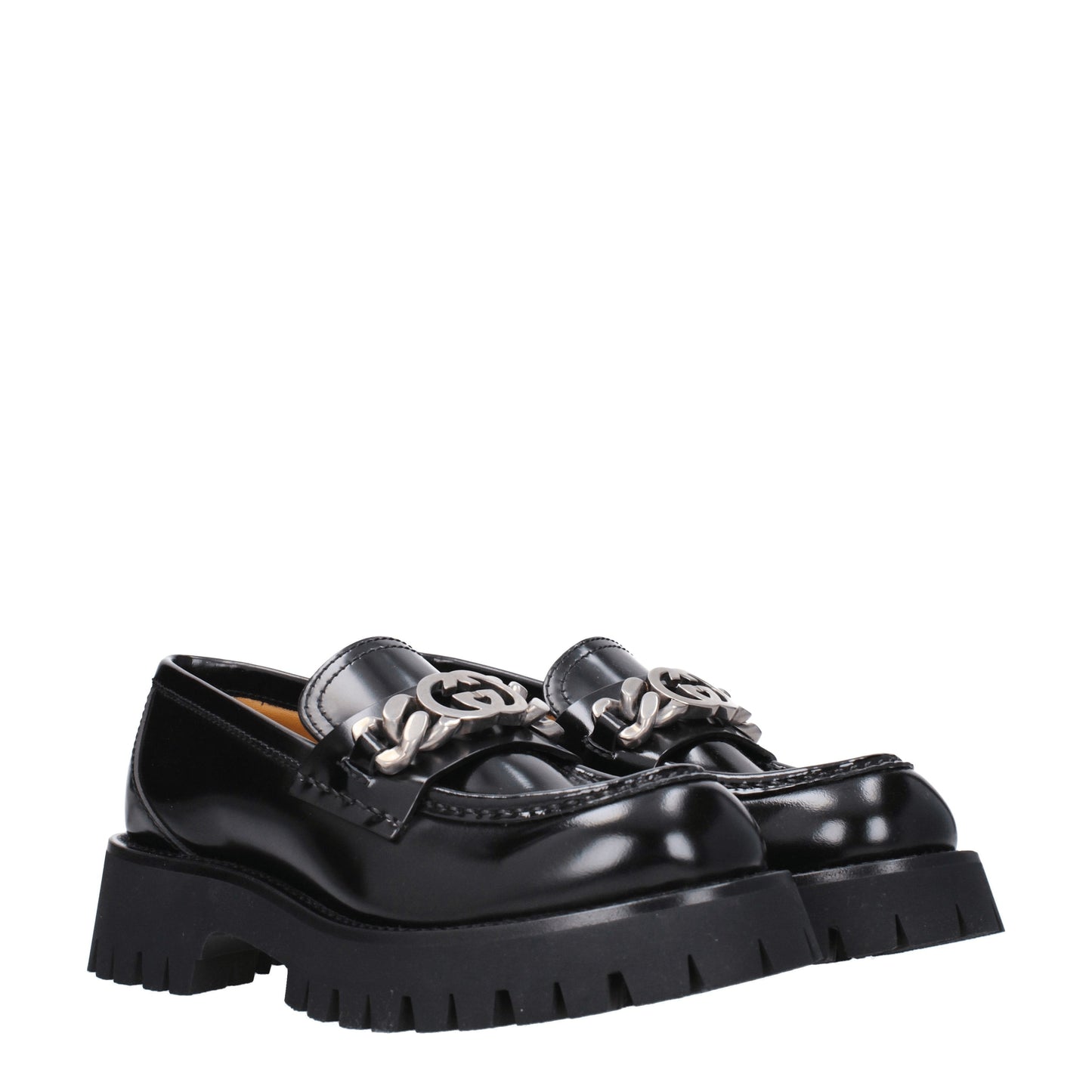 Gucci Women's Loafers in Leather Black