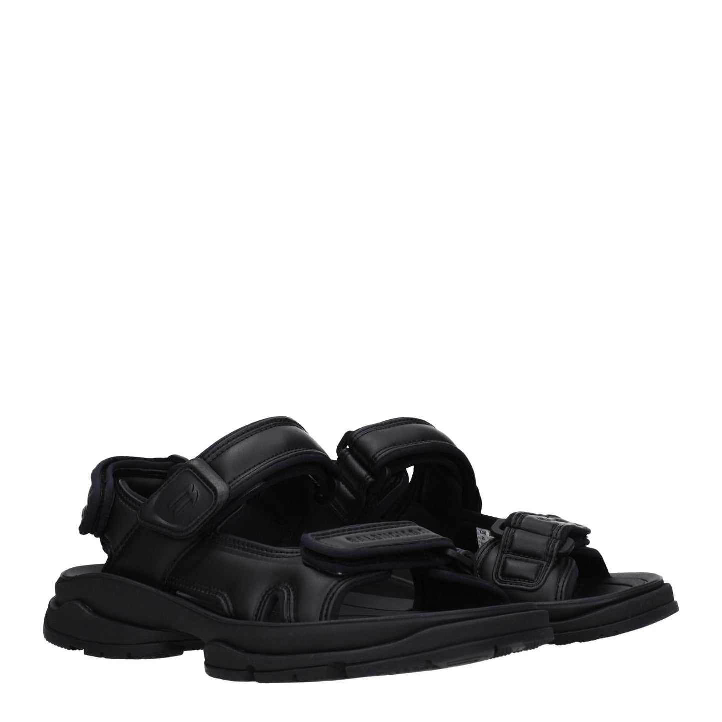 Balenciaga Women's Sandals & Slippers in Eco Leather Black