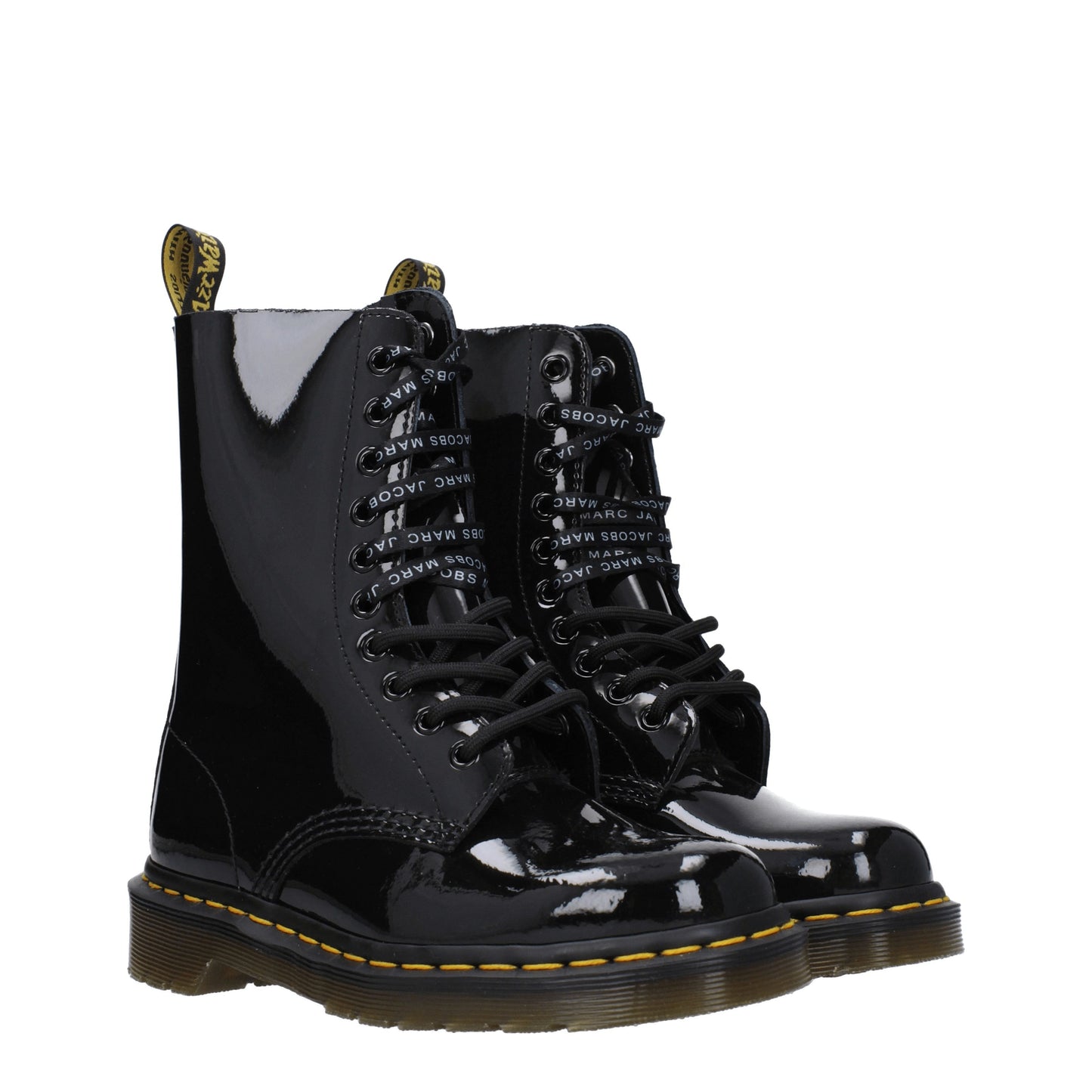 Dr. Martens Women's Boots in Patent Leather Black