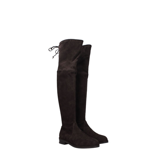 Stuart Weitzman Women's Boots in Suede Brown