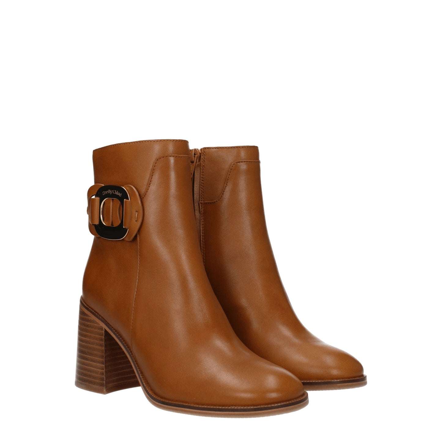 See by Chloé Women's Boots in Leather Brown/Tan