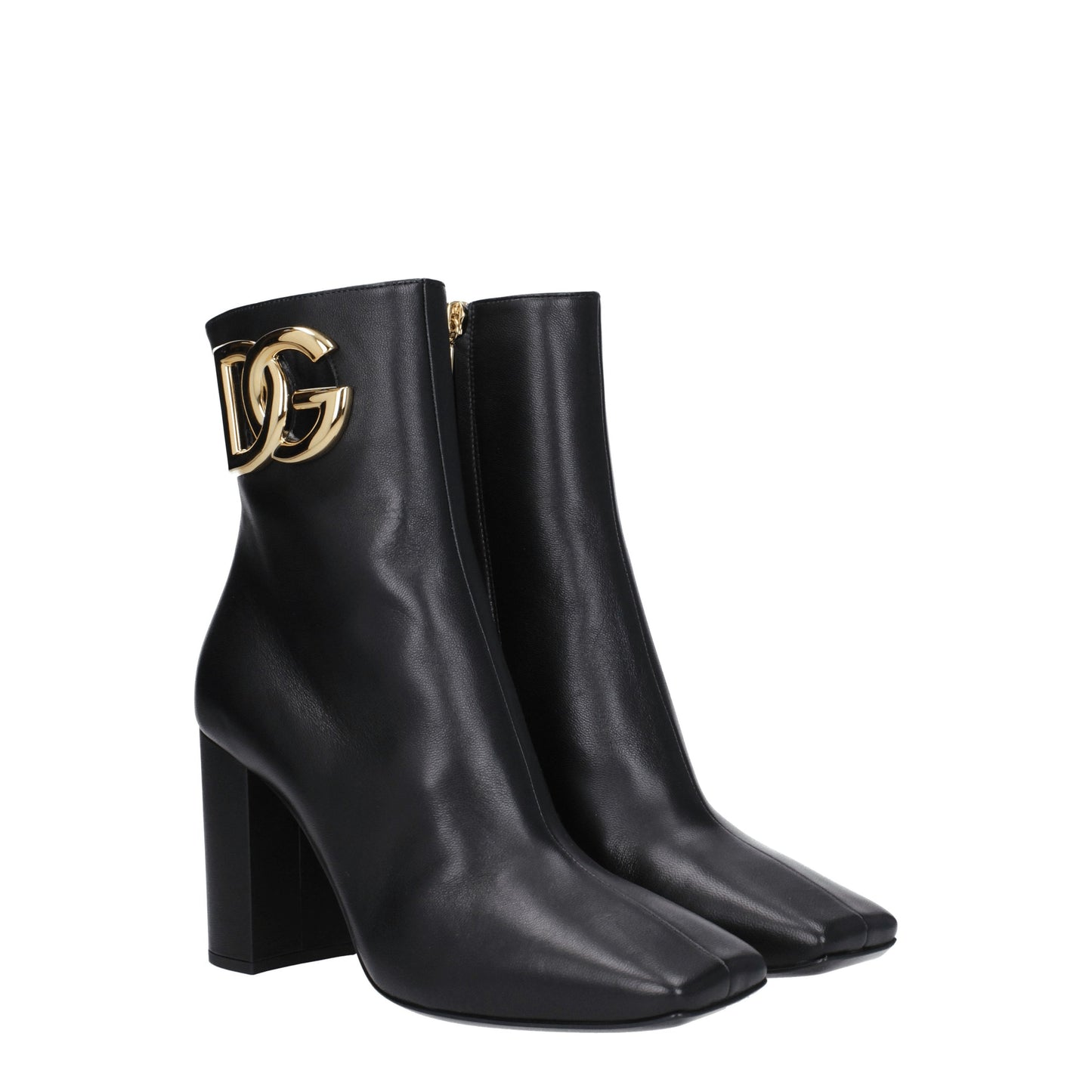 Dolce&Gabbana Women's Boots in Leather Black