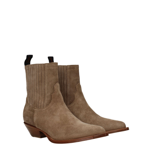 Sonora Women's Boots in Suede Brown/Cigar