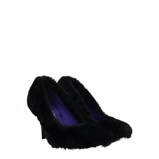 Stella McCartney Women's Pumps in Eco Fur Black