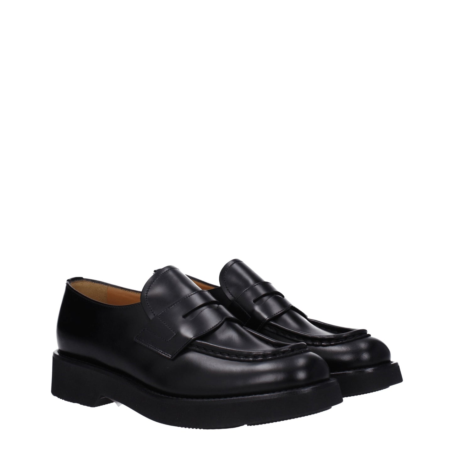 Church's Women's Loafers in Leather Black