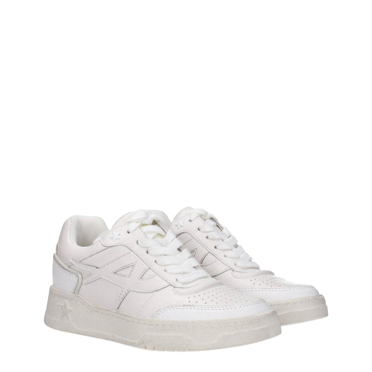 Ash Women's Sneakers in Leather White/Off White