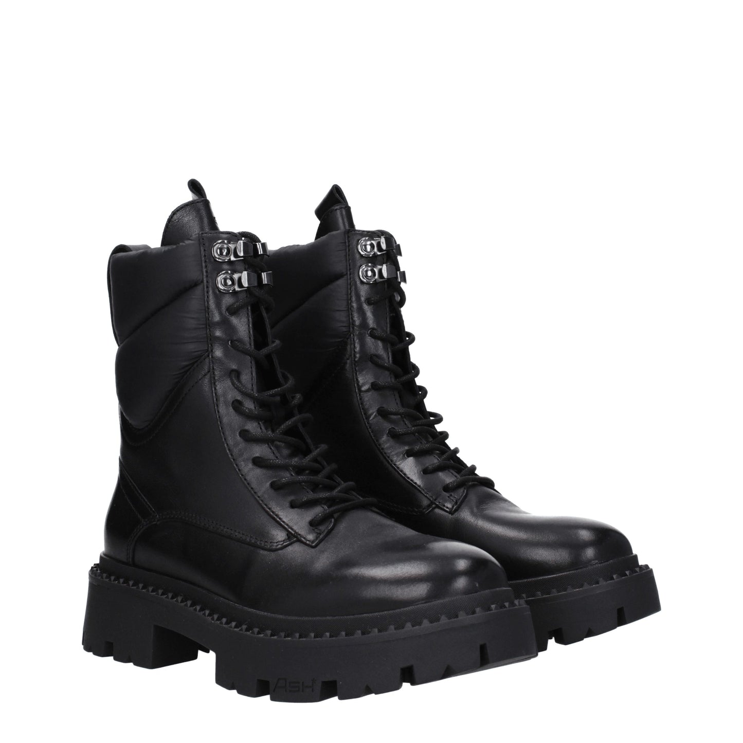 Ash Women's Boots in Leather Black