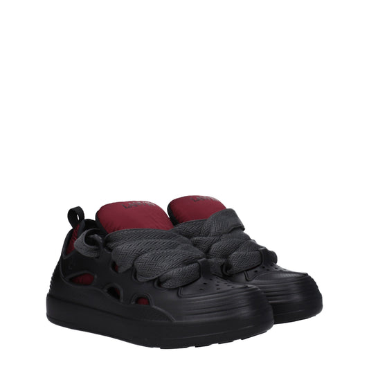 Lanvin Men's Sneakers in Rubber Black/Anthracite