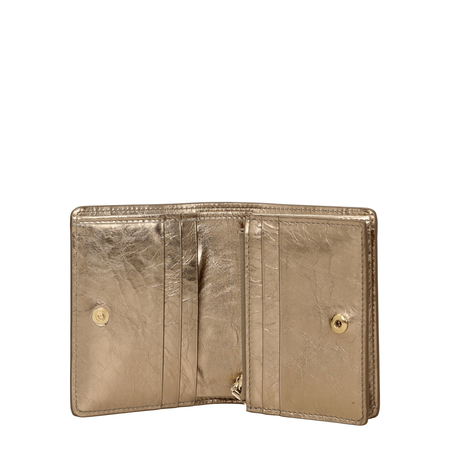 Dolce&Gabbana Wallets Women Leather Gold