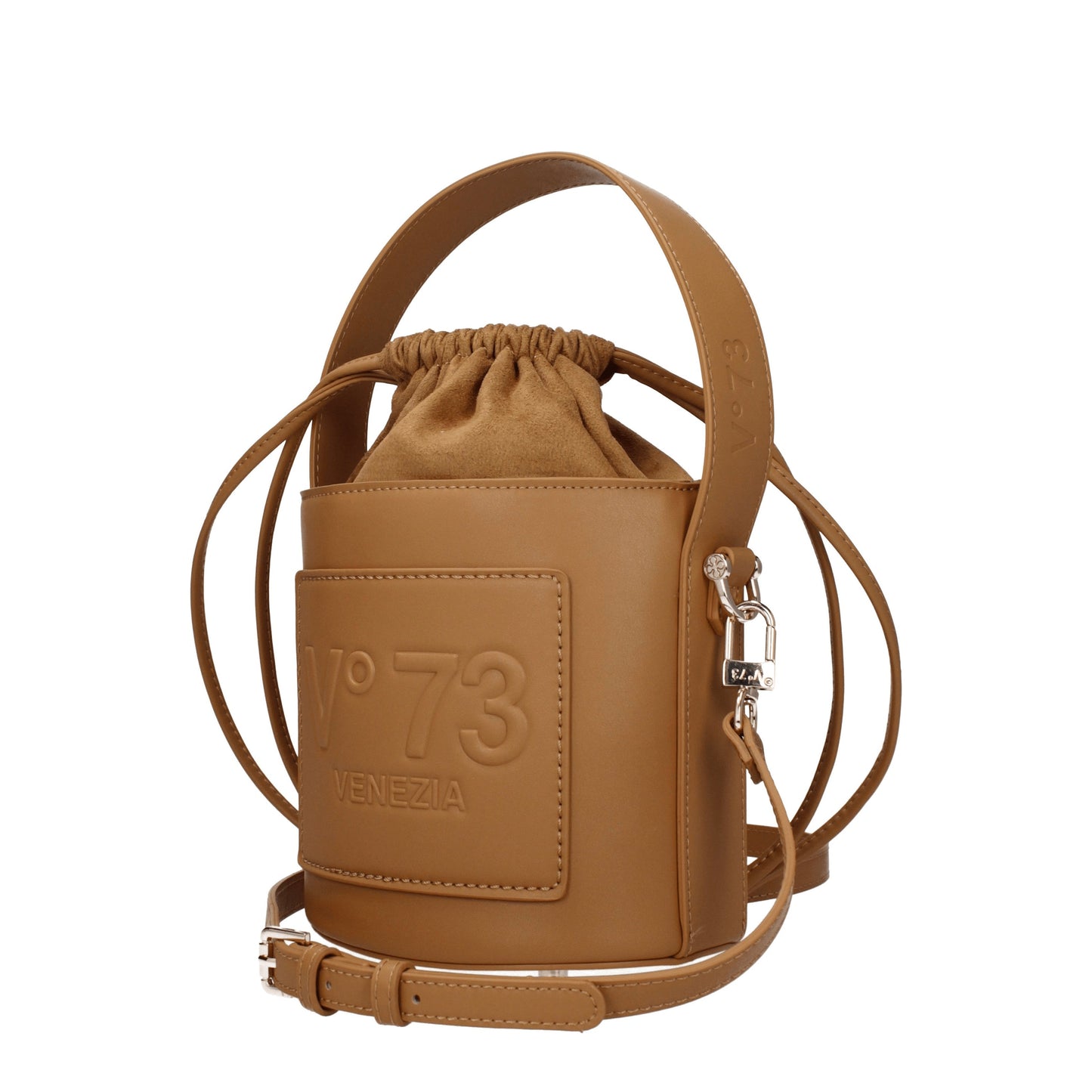 V°73 Handbags Women Eco Leather Brown/Leather