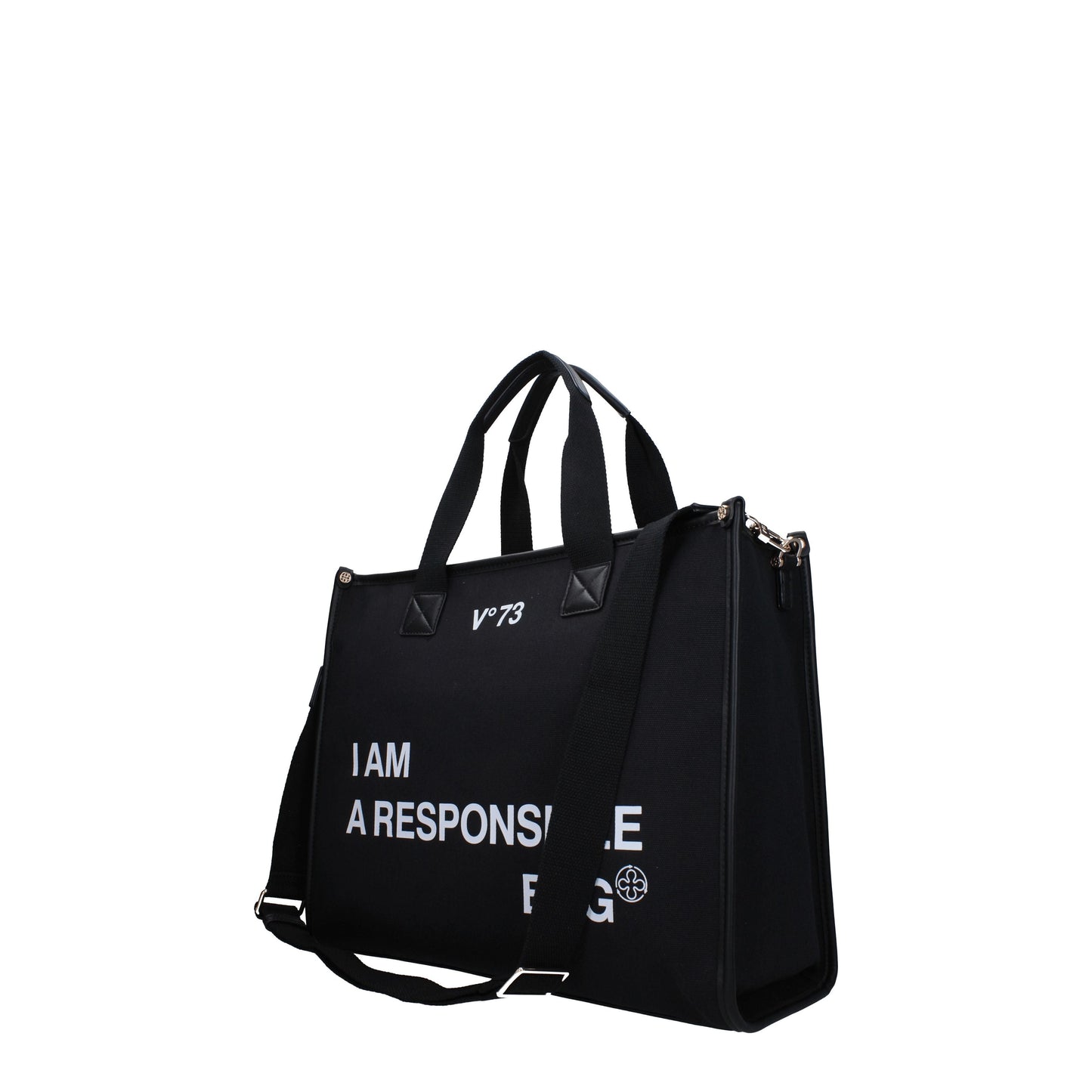 V°73 Handbags Women Fabric  Black