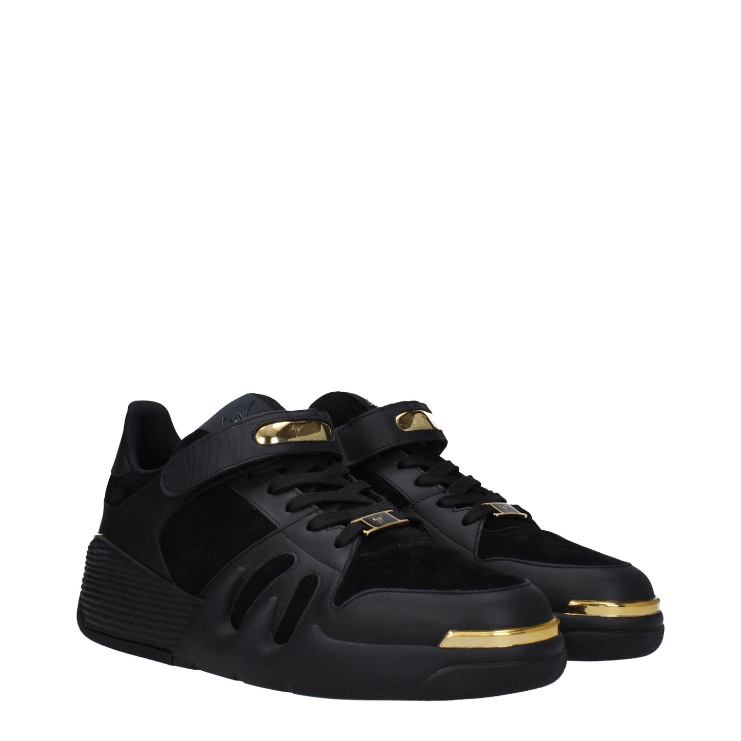 Giuseppe Zanotti Men's Sneakers in Suede Black