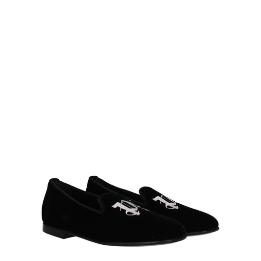 Palm Angels Women's Loafers in Velvet Black