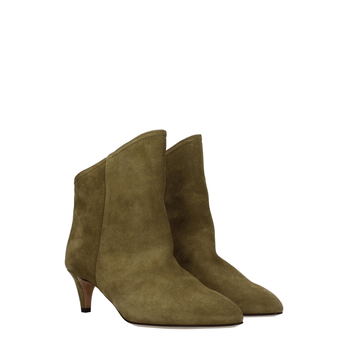 Isabel Marant Women's Boots in Suede Gray/Turtledove