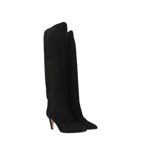 Isabel Marant Women's Boots in Suede Black