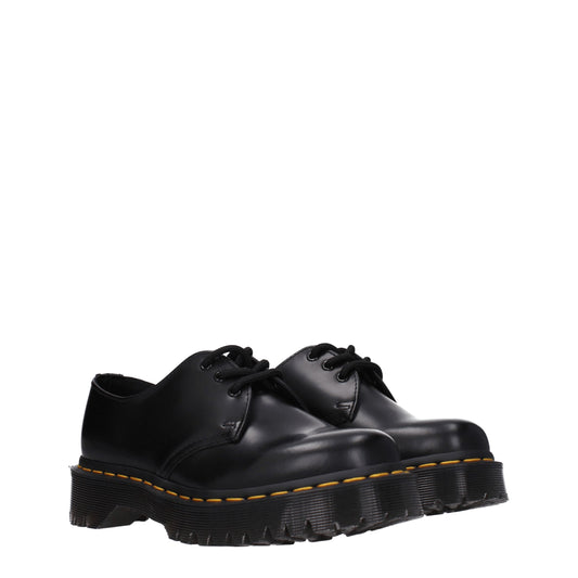 Dr. Martens Women's Lace ups in Leather Black