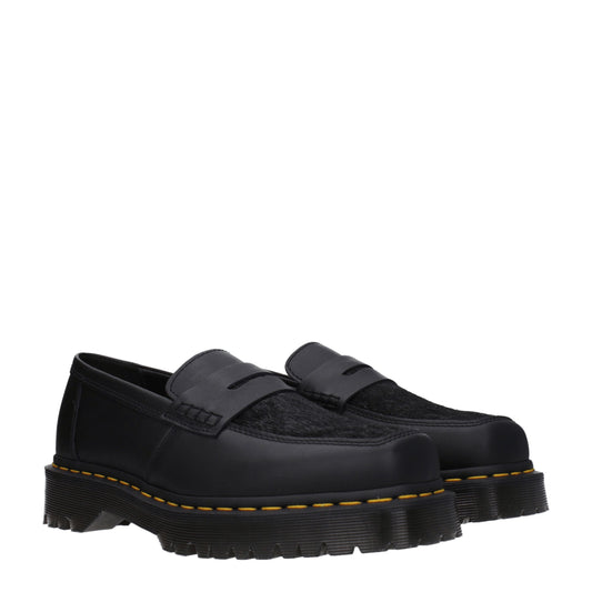 Dr. Martens Men's Loafers in Leather Black