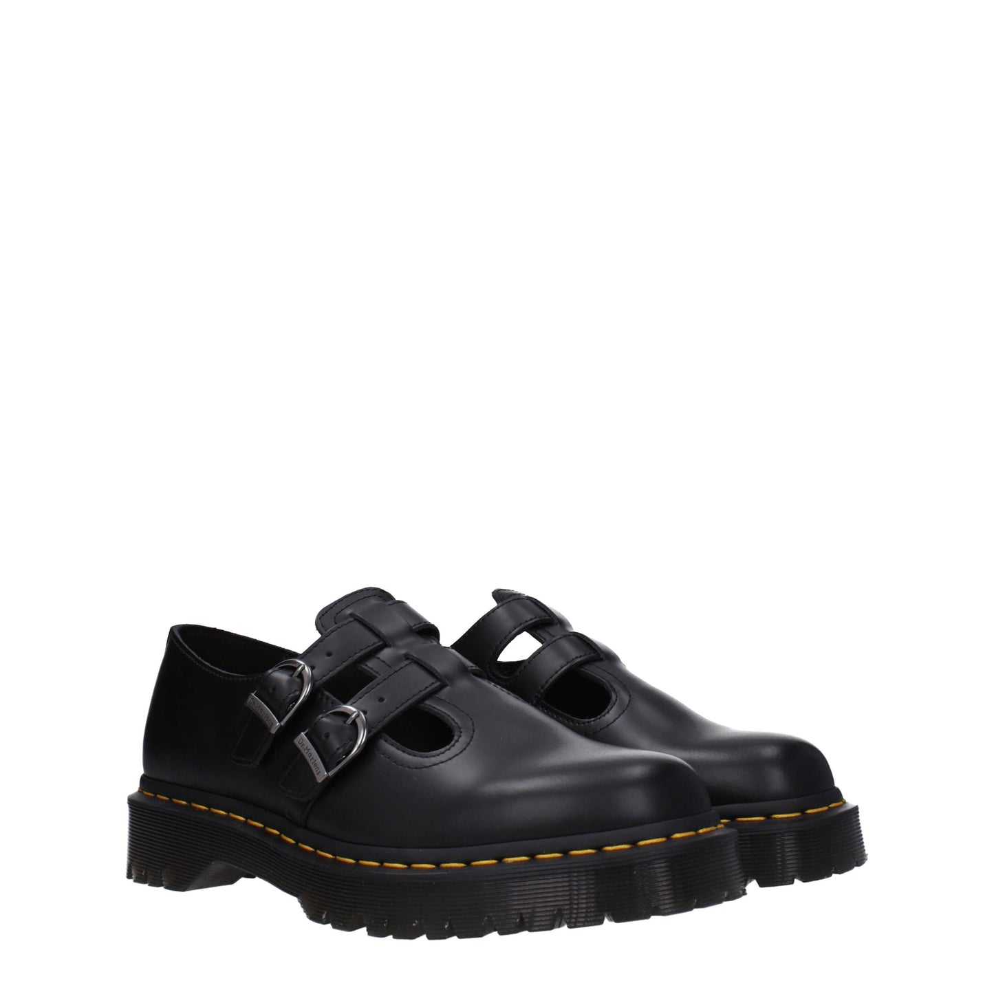 Dr. Martens Women's Lace ups in Leather Black