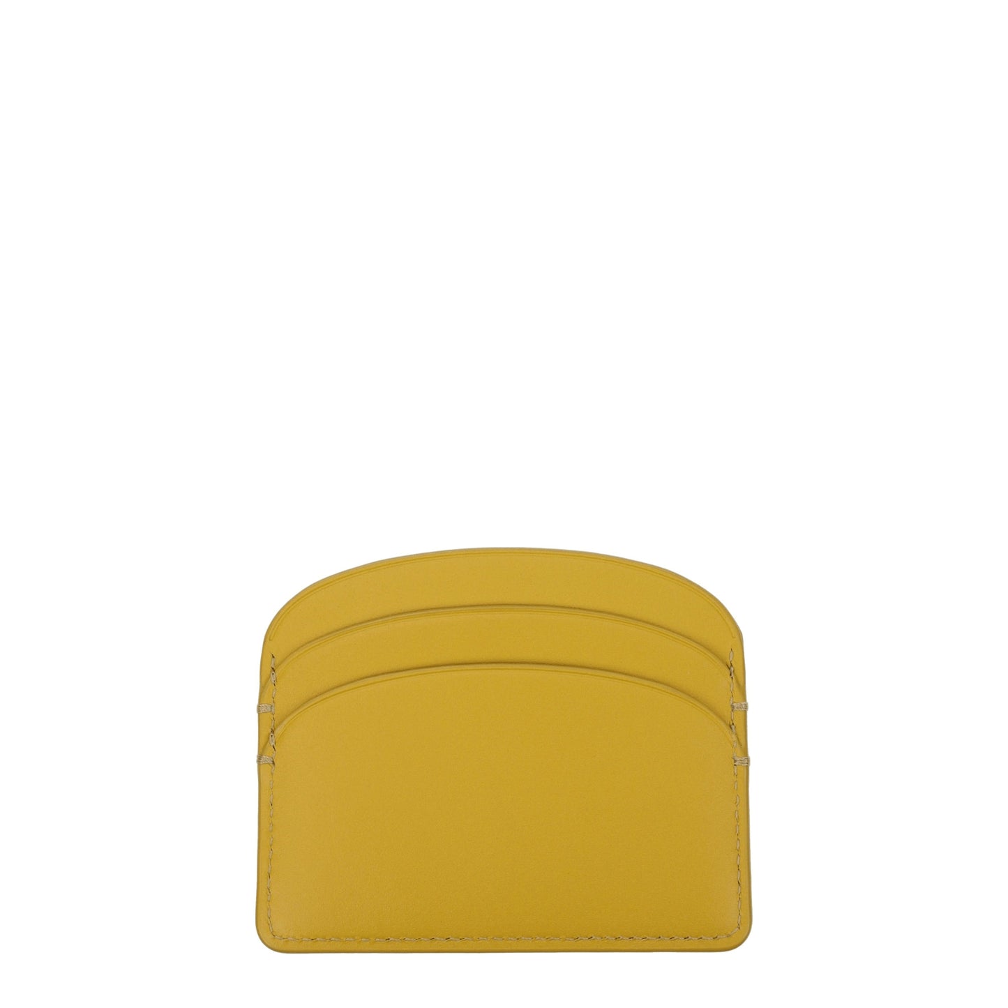 A.P.C. Document Holders Women Leather Yellow/Golden Wattle