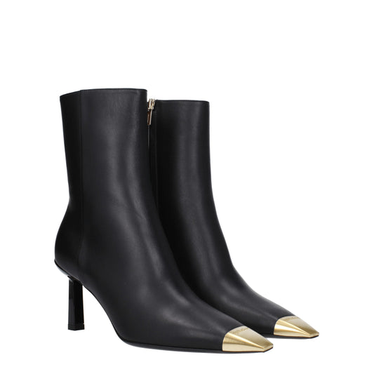 Salvatore Ferragamo Women's Boots in Leather Black