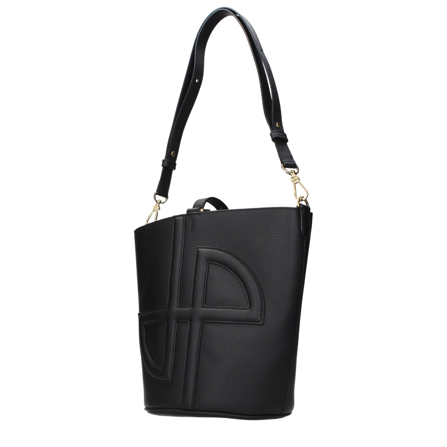Patou Crossbody Bags Women Leather Black