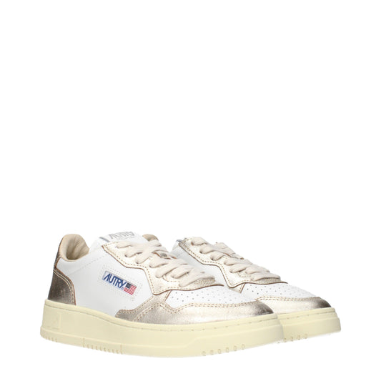 Autry Sneakers Women Leather White/Platinum