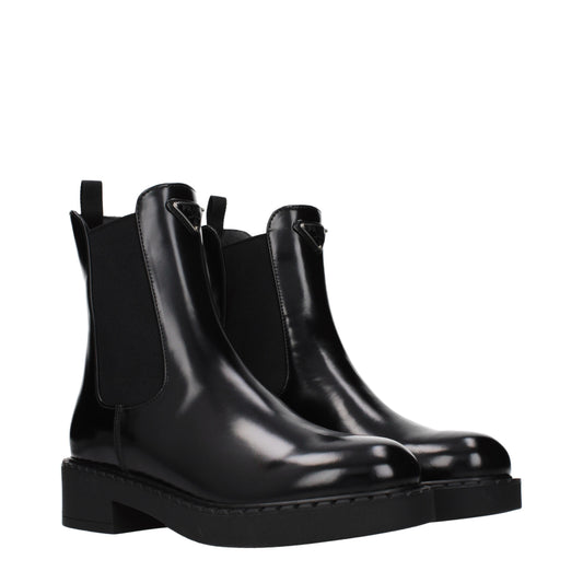 Prada Women's Ankle Boots Leather