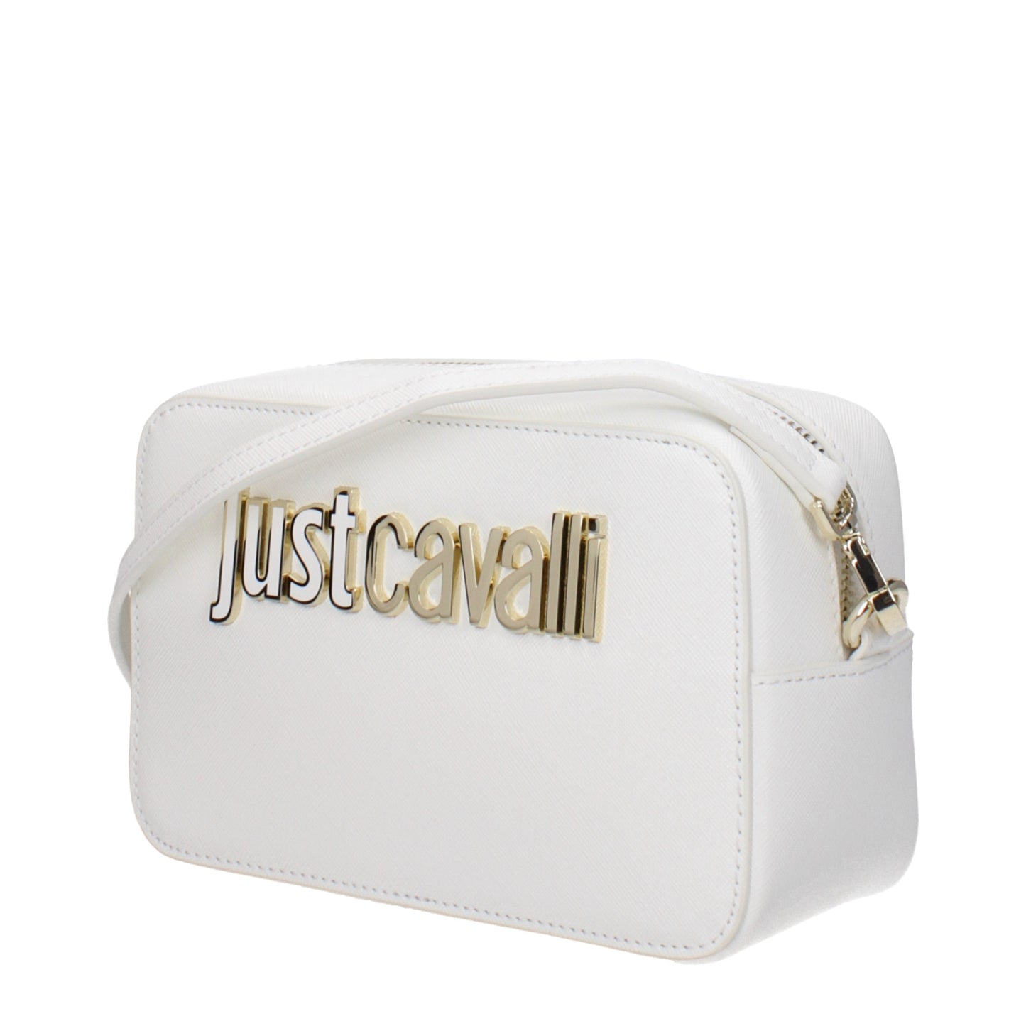 Just Cavalli Crossbody Bags Women Polyester White