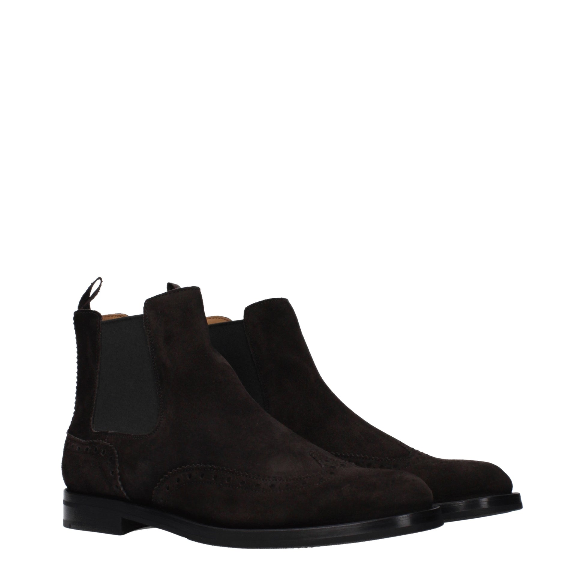 Church's Ankle Boots Women Suede Brown