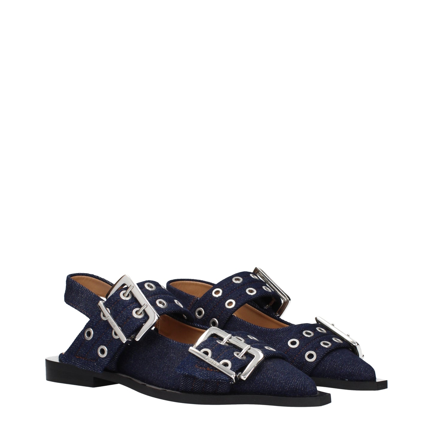 Ganni Women's Sandals Fabric