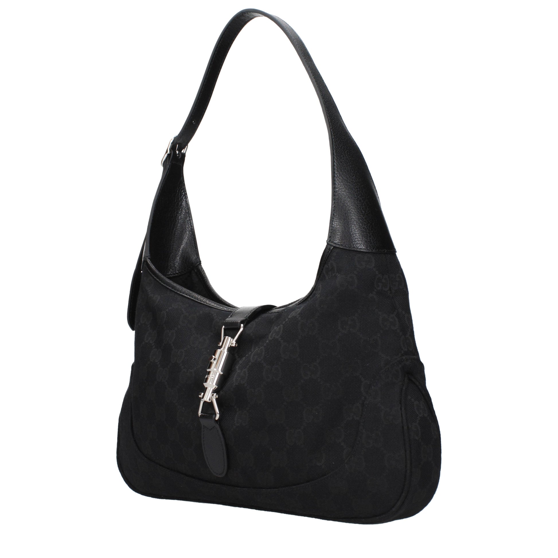 Gucci Shoulder Bags Women Fabric  Black