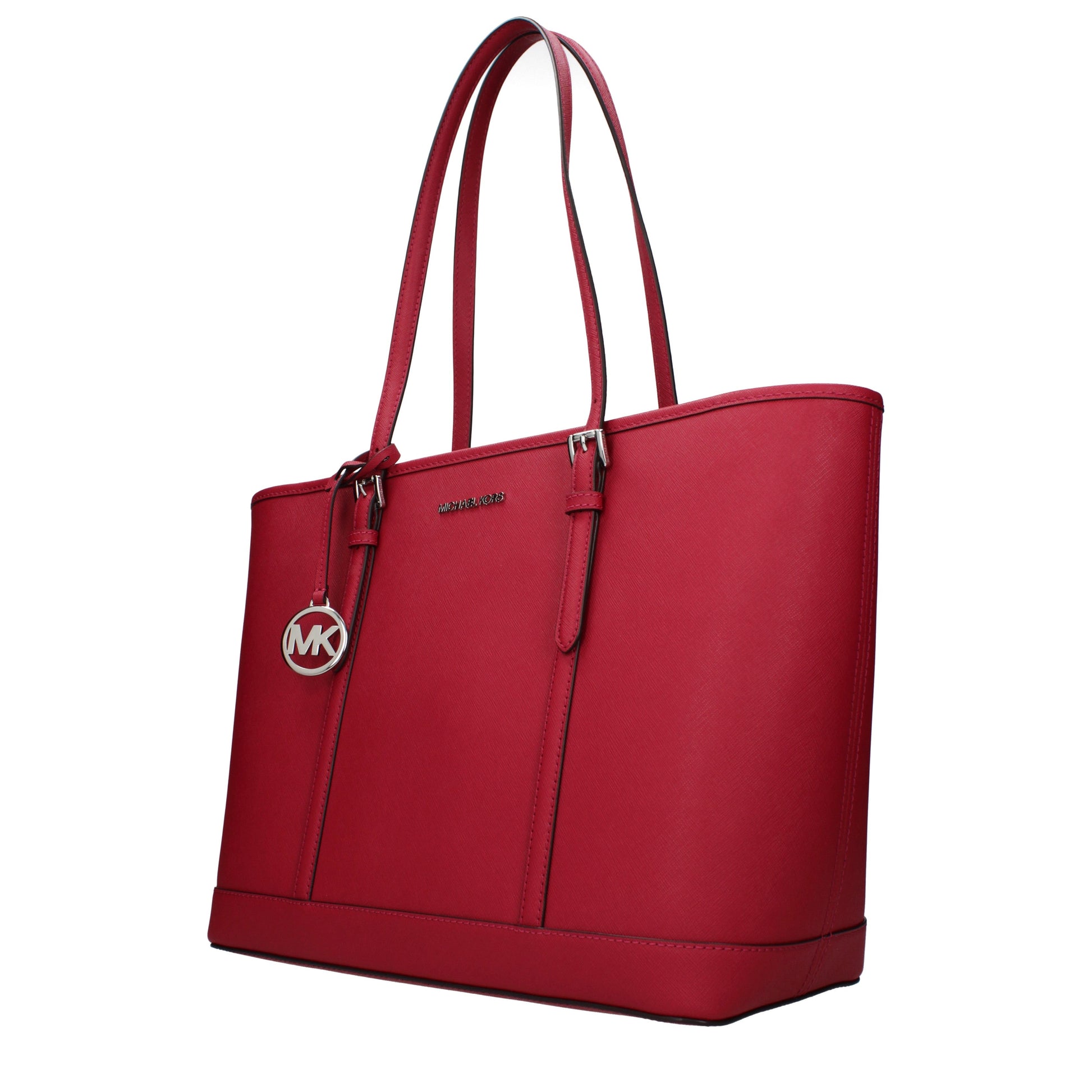 Michael Kors Women's Shoulder Bags Leather Raspberry