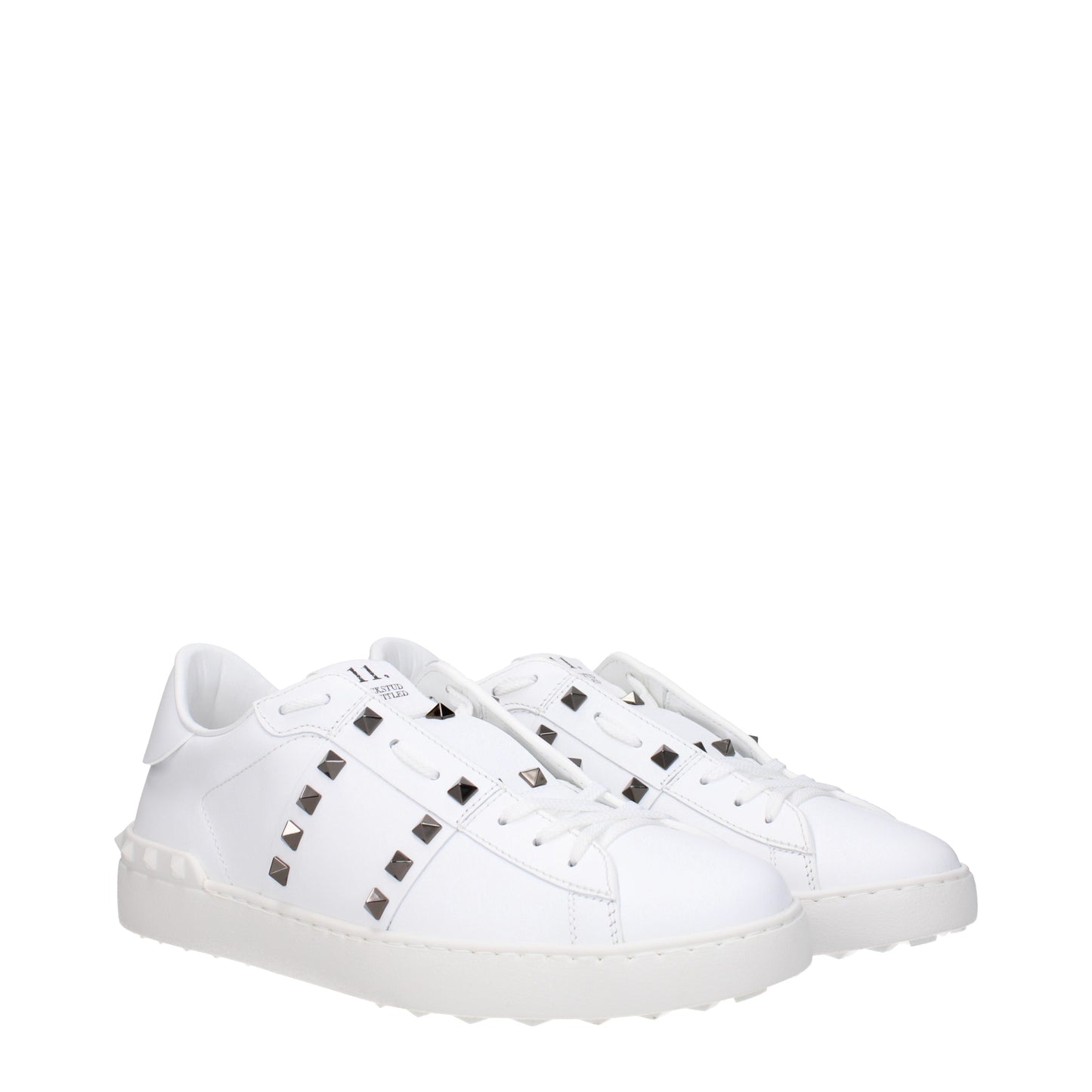 Valentino Garavani Men's Sneakers in Leather White/White