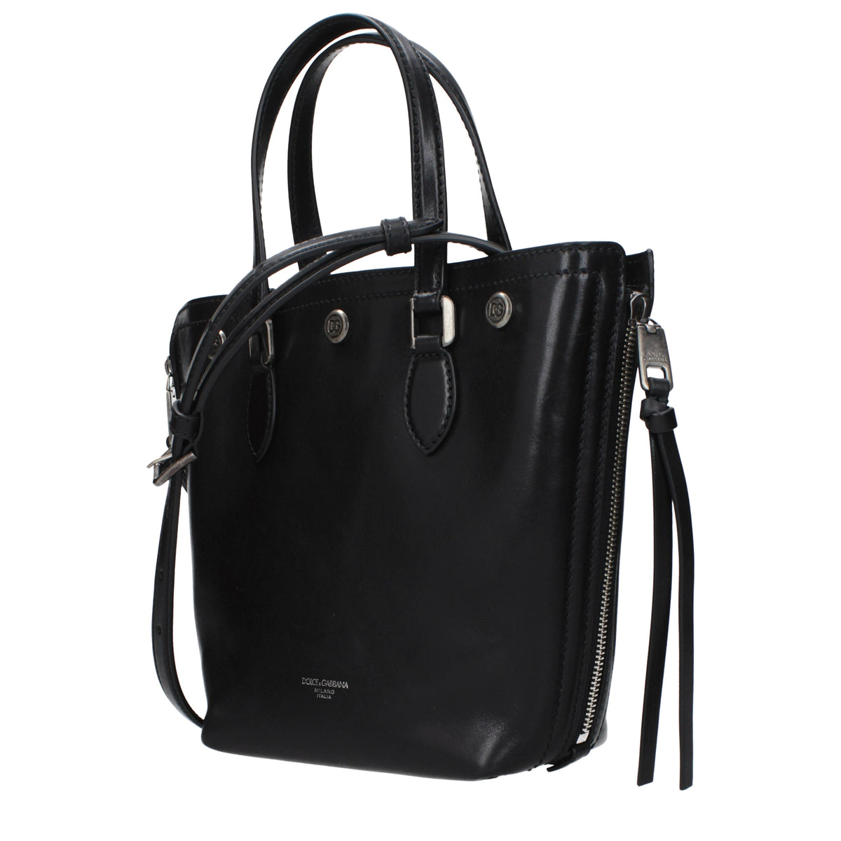 Dolce&Gabbana Handbags Men Leather Black