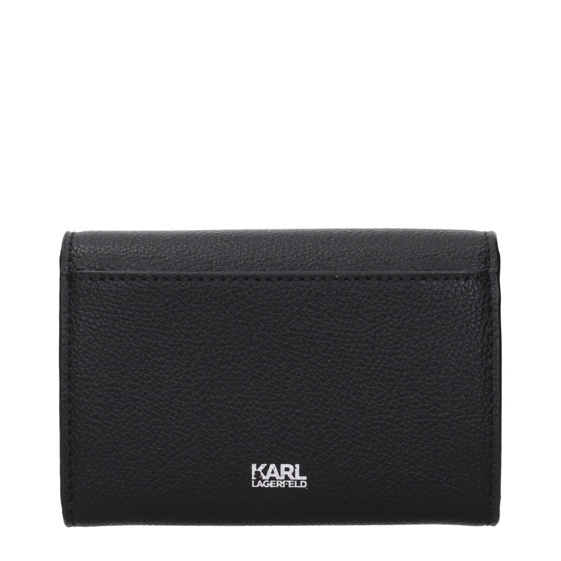 Karl Lagerfeld Coin Purses Women Polyester Black