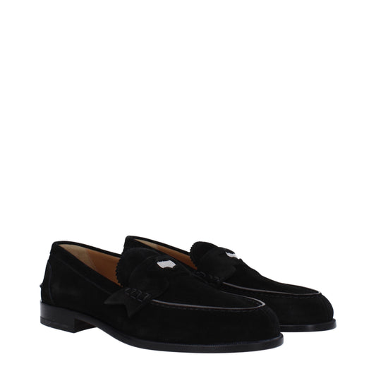 Louboutin Men's Loafers Suede