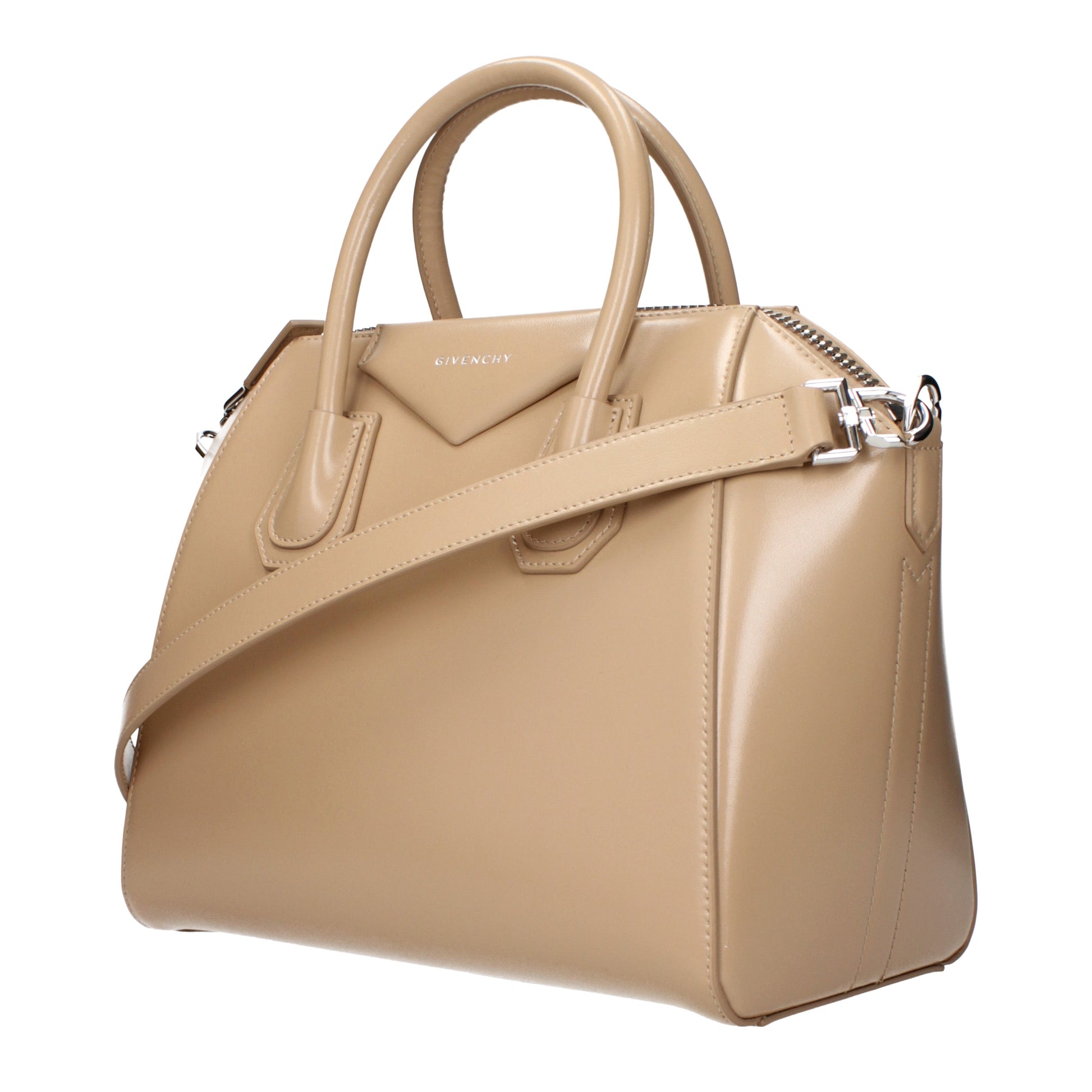 Givenchy Handbags Women Leather Brown/Sand
