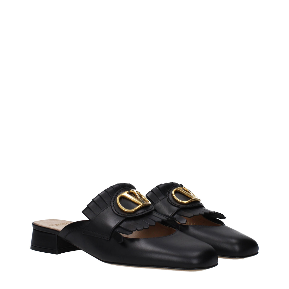 Valentino Garavani Women's Slippers and Clogs Leather