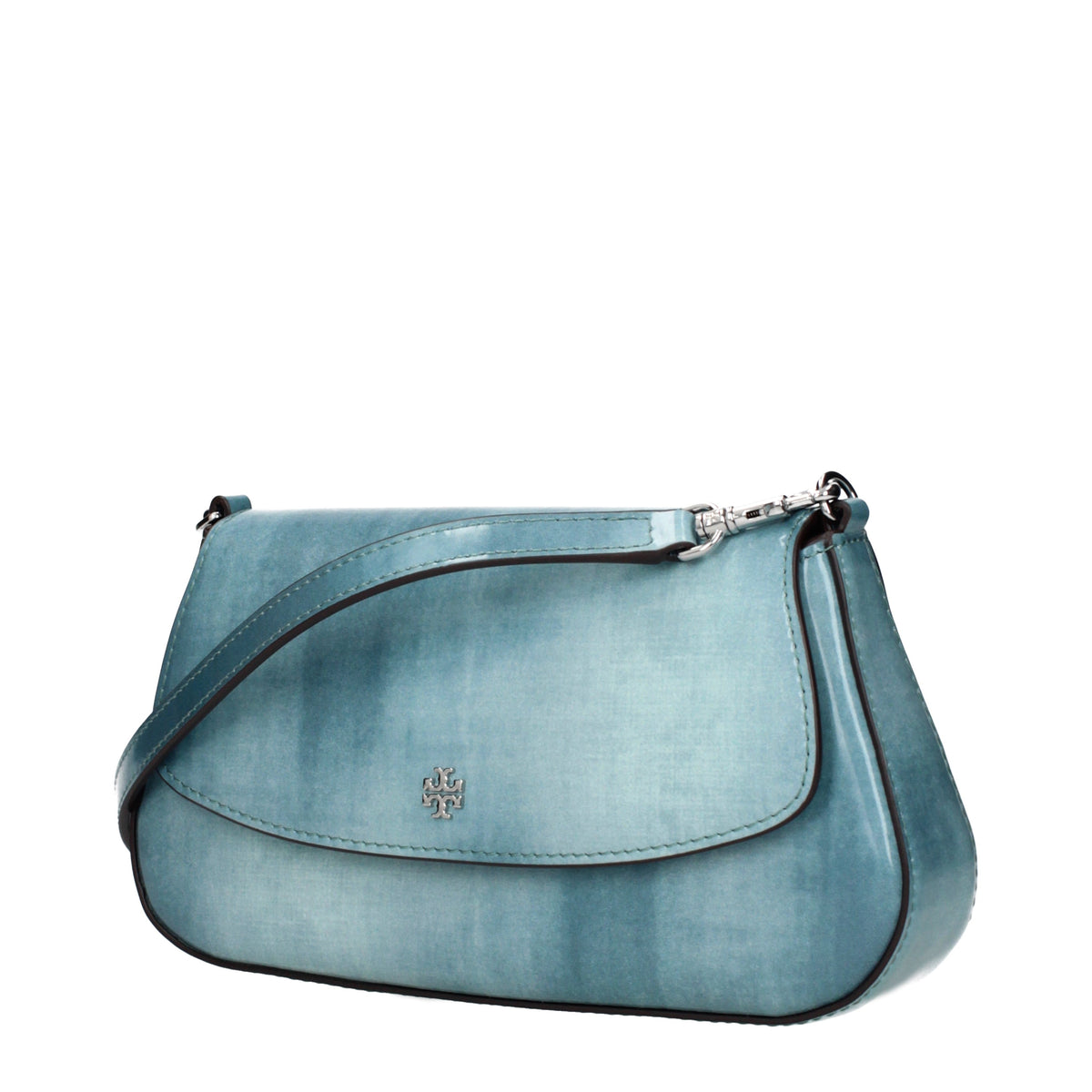 Tory Burch Crossbody Bags Women Leather Blue