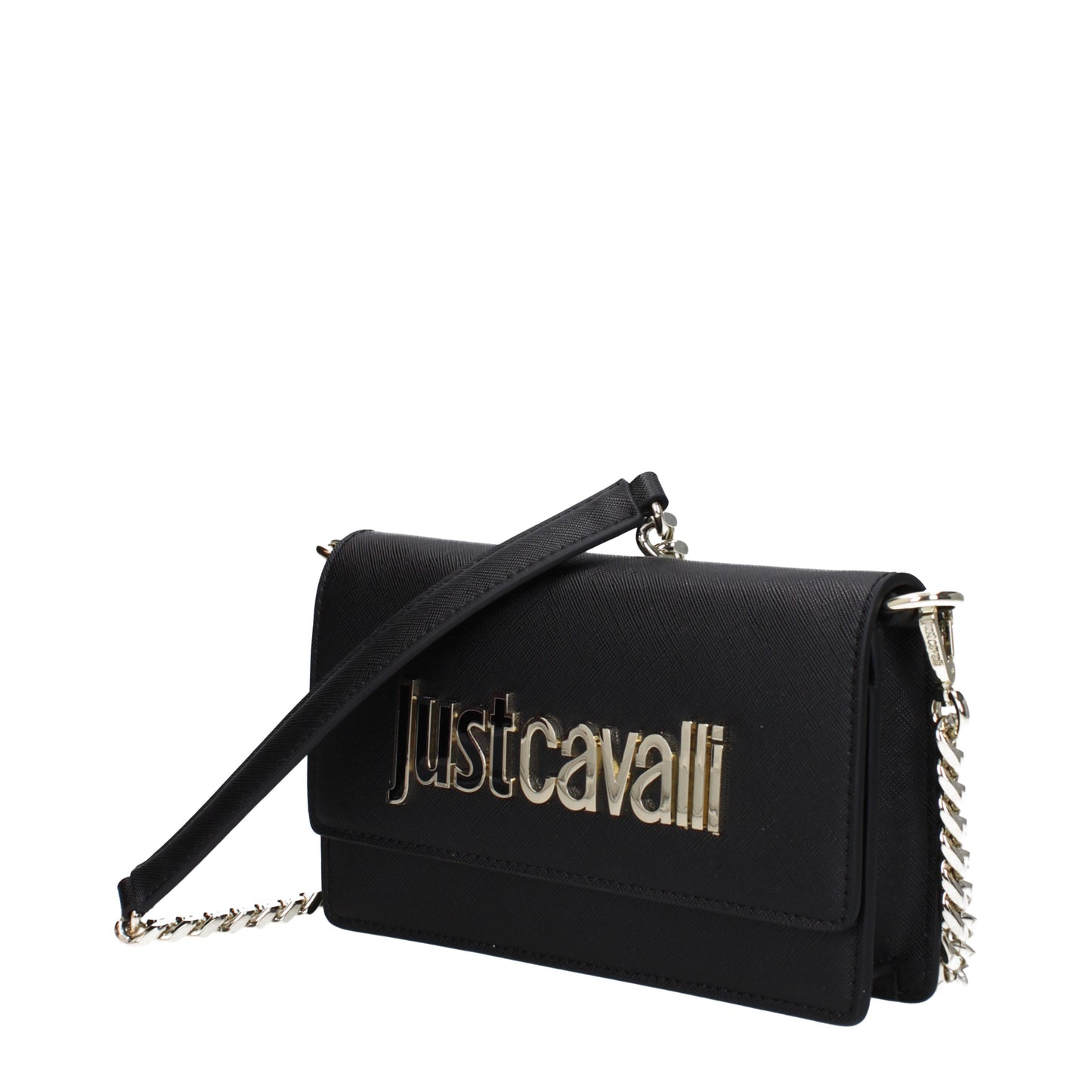 Just Cavalli Crossbody Bags Women Polyester Black