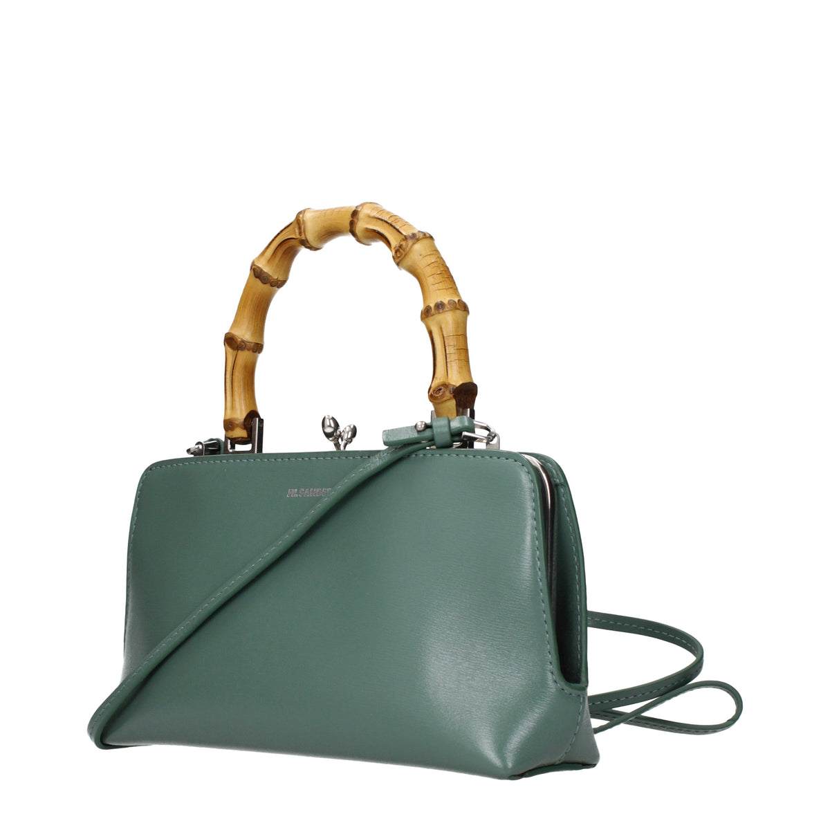 Jil Sander Handbags Women Leather Green/Sage