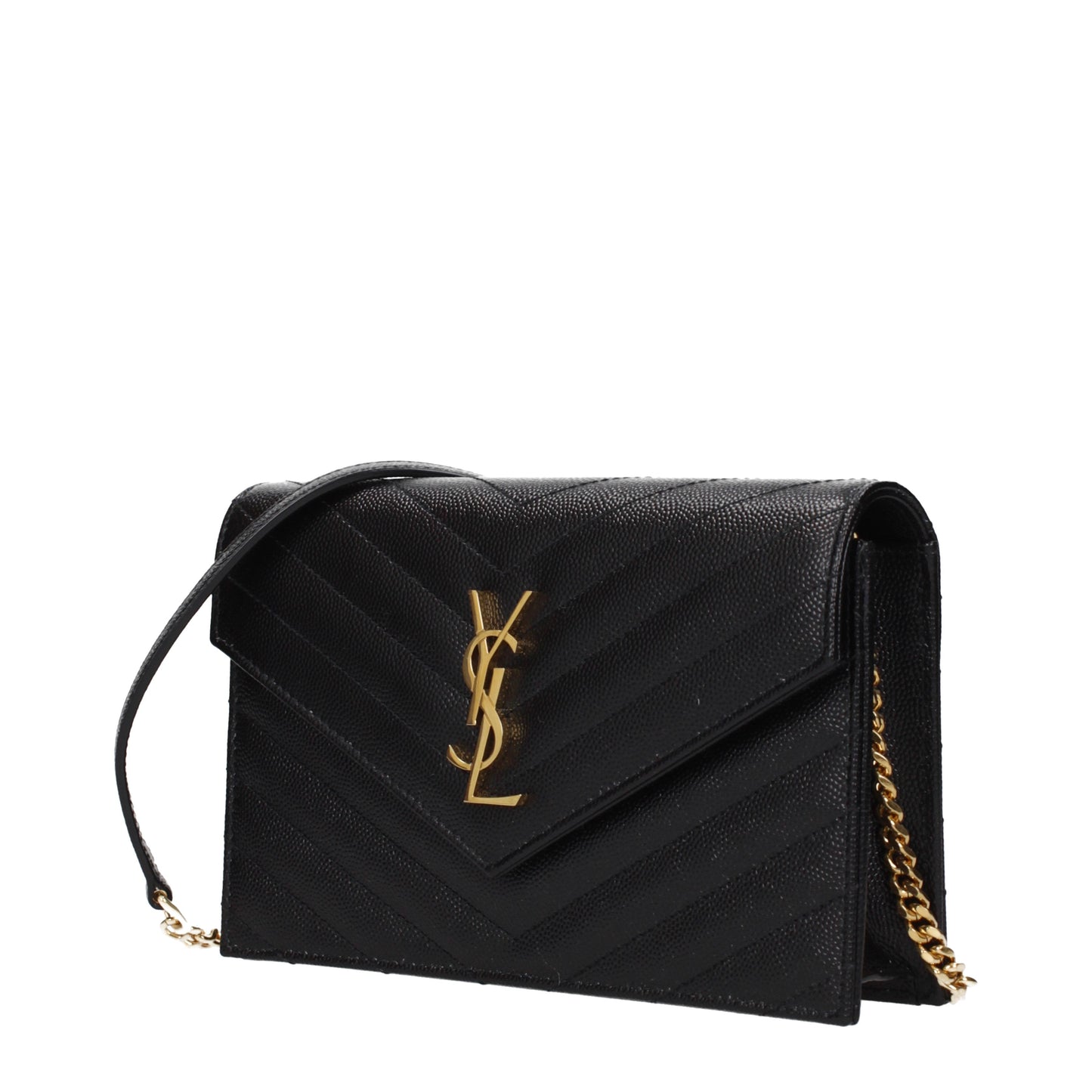 Saint Laurent Crossbody Bags Women Leather Black