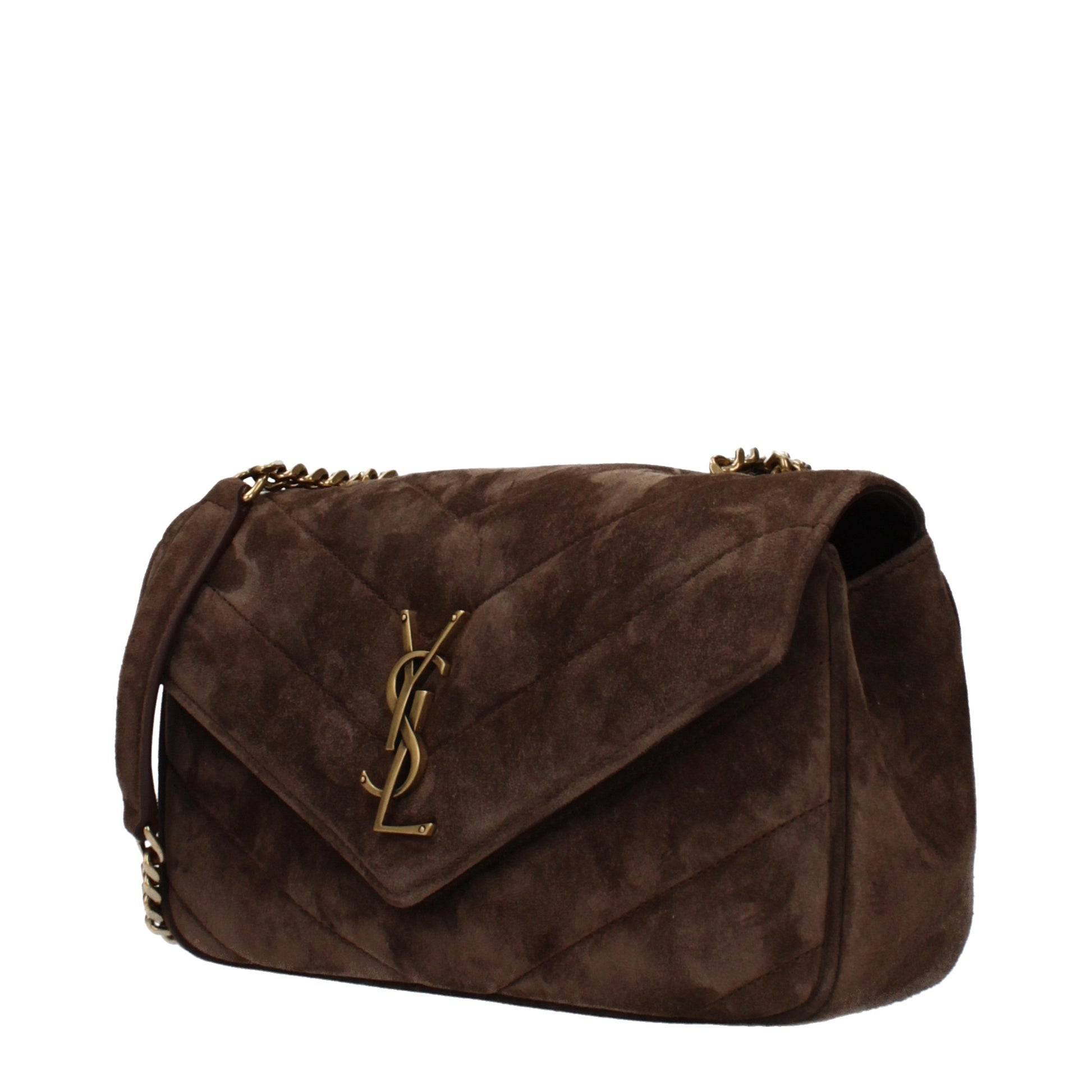 Saint Laurent Women's Shoulder Bags Suede