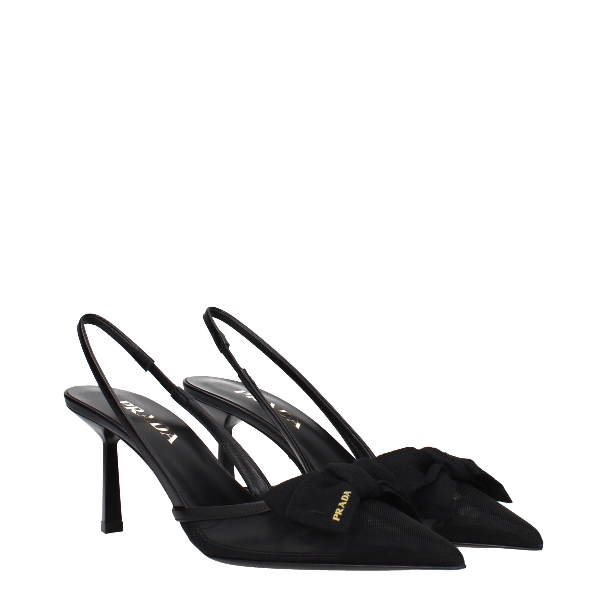Prada Sandals Women Net Black