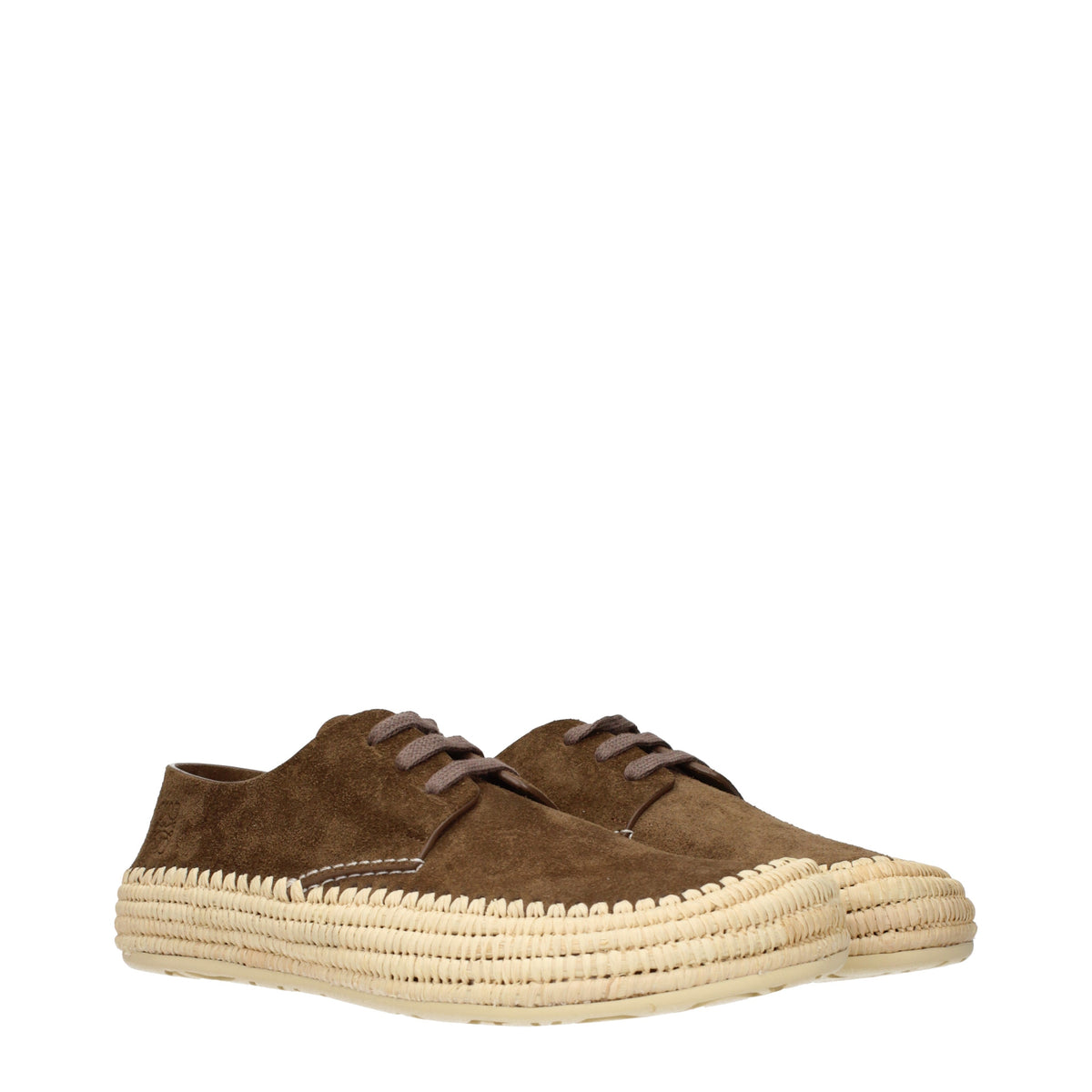 Loewe Sneakers Men Suede Brown/Turtledove