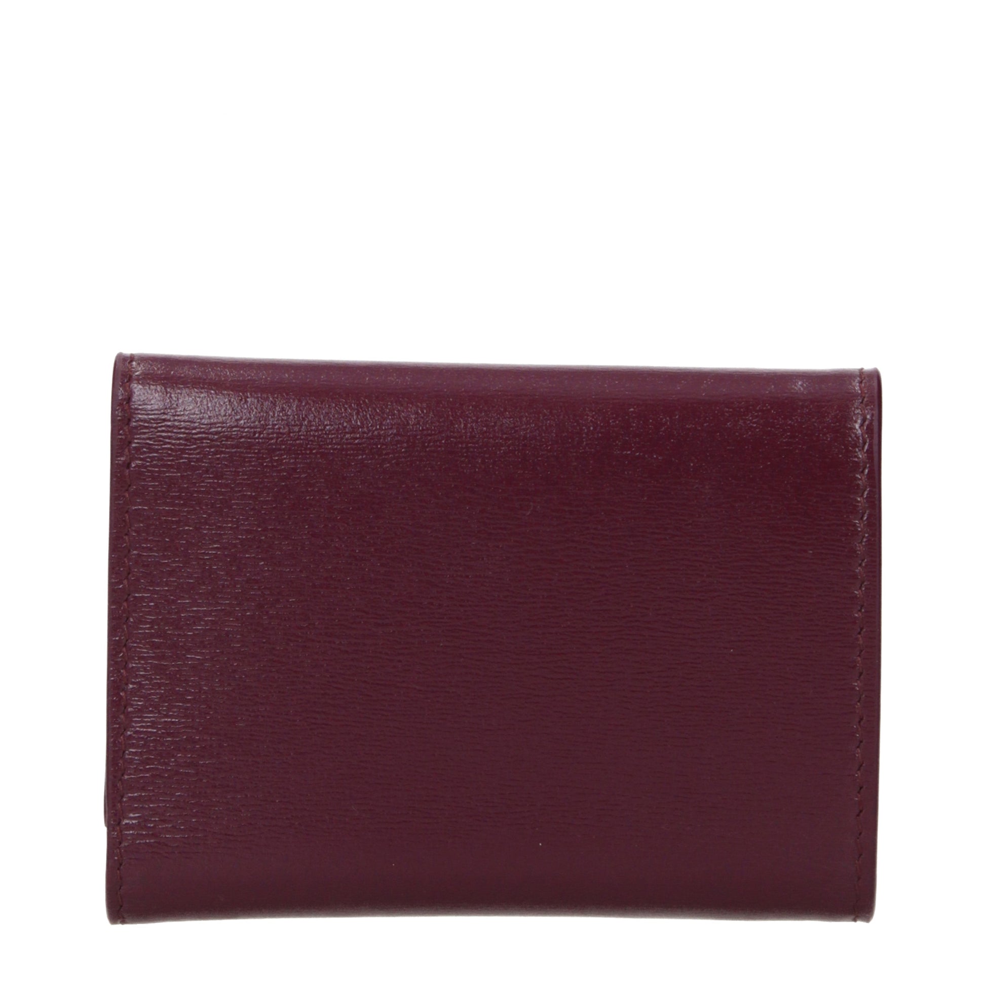 Jil Sander Wallets Women Leather Red/Dark Orchid